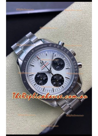 Omega Speedmaster Co-Axial Chronograph 42MM White Dial  1:1 Mirror Replica Watch