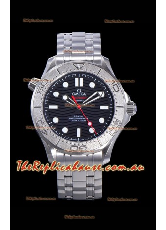 Omega Seamaster Diver 300M Nekton Edition 1:1 Mirror Replica Watch in Black Dial