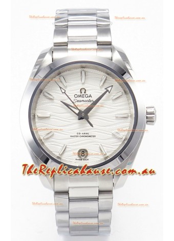 Omega Super Clone Seamaster Aquaterra 150M 34MM Swiss Replica Watch in White Dial