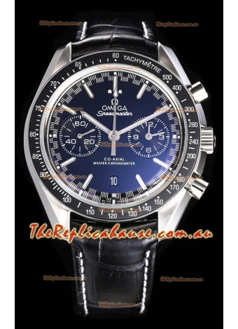 Omega Speedmaster Super Clone Racing Co-Axial Master Chronograph Swiss Replica Watch Black Dial
