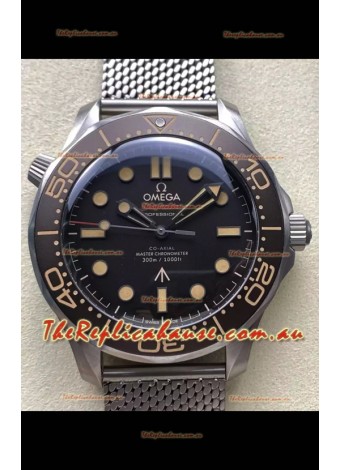 Omega Super Clone Seamaster 300M No Time To Die Edition Titanium Casing Replica Watch