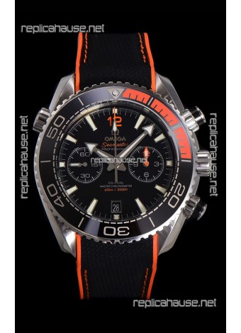 Omega Super Clone Planet Ocean 600M Chronograph 904L Steel Replica Watch 