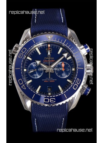 Omega Super Clone Planet Ocean 600M Chronograph 904L Steel Replica Watch 