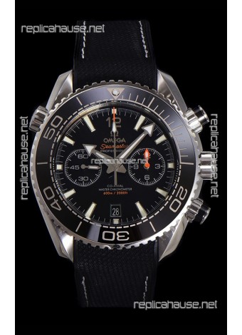 Omega Super Clone Planet Ocean 600M Chronograph 904L Steel Replica Watch 
