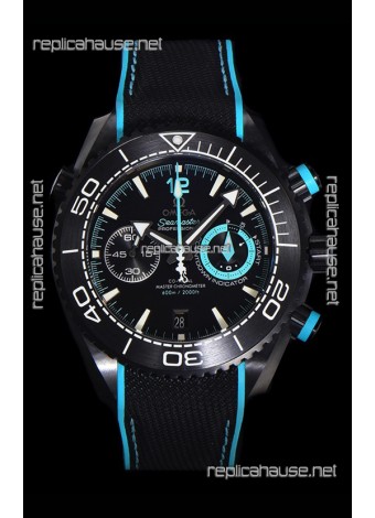 Omega Super Clone Planet Ocean 600M Chronograph Emirates Edition Swiss Replica
