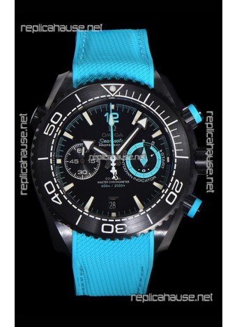 Omega Super Clone Planet Ocean 600M Chronograph Emirates Edition Swiss Replica