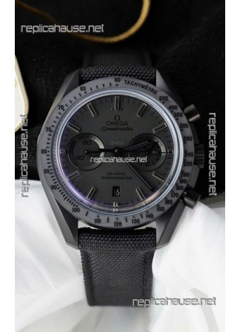 Omega Speedmaster Dark Side of the Moon Black Strap - 1:1 Super clone Replica Watch