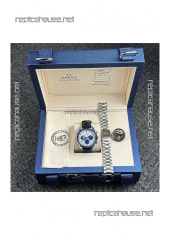 Omega Speedmaster Super Clone 50th Anniversary Snoopy Edition (Full Set with Snoopy Box) 