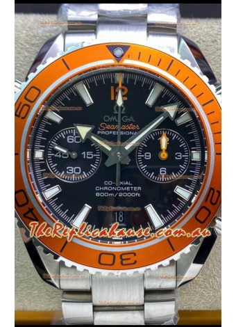 Omega Planet Ocean 600M Chronograph 904L Steel 1:1 Mirror Replica Watch