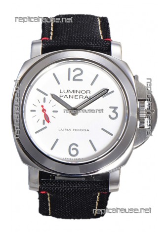 Panerai Luminor Luna Rossa PAM1342 White Dial 1:1 Mirror Quality - 904L Steel Case