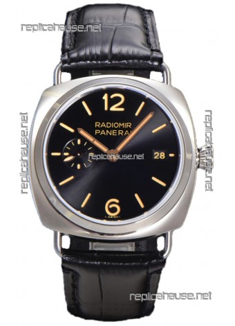 Panerai Radiomir PAM1294 Quaranta 40MM 904L Steel Black Dial Watch in 1:1 Mirror Replica 