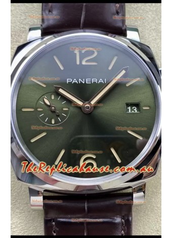Panerai Luminor Due PAM1329 Edition 1:1 Mirror Swiss Replica Watch Green Dial