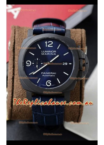 Panerai Super Clone Luminor PAM1664 Automatic Blue Dial 42MM Carbotech Swiss Replica