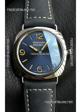 Panerai Super Clone Radiomir PAM1383 Swiss Replica Watch - 45MM Blue Dial 