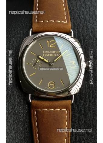 Panerai Super Clone Radiomir PAM1385 Swiss Replica Watch - 45MM Grey Dial 