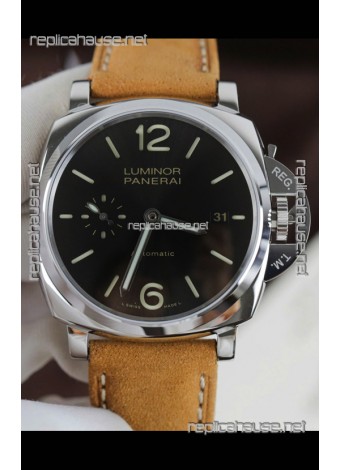Panerai Super Clone Luminor DUE PAM904 Edition Replica Watch in Steel Casing 42MM