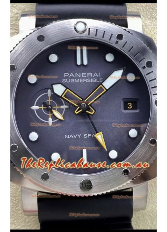 Panerai Submersible PAM1323 GMT Navy Seals Edition 1:1 Mirror Replica Watch 44MM