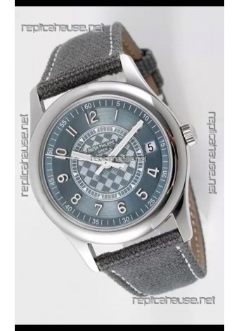Patek Philippe Calatrava 6007 Grey Dial 904L Steel Casing 1:1 Mirror Replica Watch
