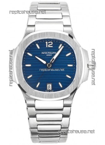 Patek Philippe Nautilus 7118 35MM 1:1 Stainless Steel Blue Dial 1:1 Superclone Watch 