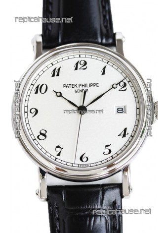 Patek Philippe Calatrava 5153G White Gold 1:1 Mirror Swiss Replica Watch 
