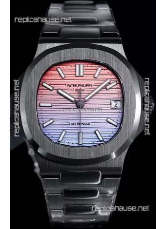Patek Philippe Nautilus 5711 AET Remould Black Ceramic Edition Gradient Dial Swiss Replica Watch