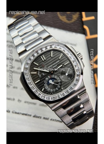 Patek Philippe Nautilus 5712G 1:1 Quality Swiss Replica Watch in Grey Dial