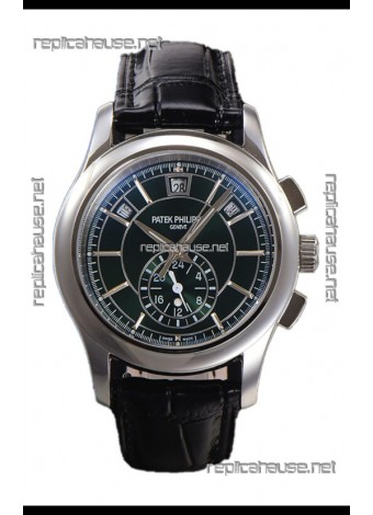 Patek Philippe 5205 Complications Moonphase Green Dial 1:1 Mirror Swiss Replica Watch