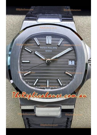 Patek Philippe Nautilus 5711G-001 904L Steel 2023 Updated Mirror Replica Watch - Grey Dial