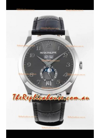 Patek Philippe Annual Calendar 5396G-014 Complications Swiss Replica Watch in Grey Dial