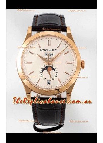 Patek Philippe Annual Calendar 5396R-011 Complications Swiss Replica Watch in White Dial