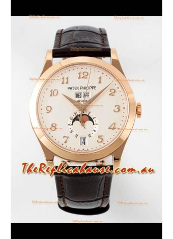 Patek Philippe Annual Calendar 5396R-012 Complications Swiss Replica Watch in White Dial
