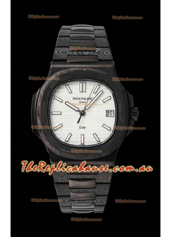 Patek Philippe Nautilus 5711 DiW Edition Ceramic/Carbon 1:1 Mirror Swiss Replica Watch