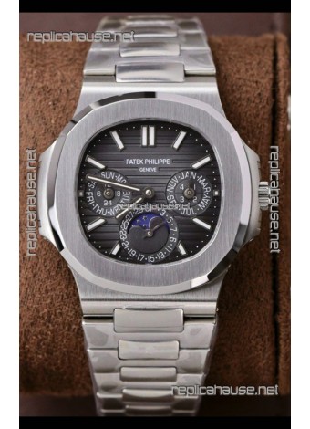 Patek Philippe Nautilus 5740 Perpetual Calendar Stainless Steel Grey Dial Swiss Replica Watch