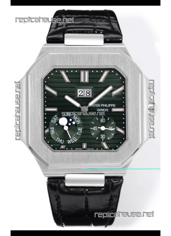 Patek Philippe Cubitus 5822 904L Steel Casing Green Dial Swiss Replica Watch