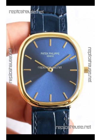 Patek Philippe 5738 Elipse Yellow Gold Swiss Quartz Watch 