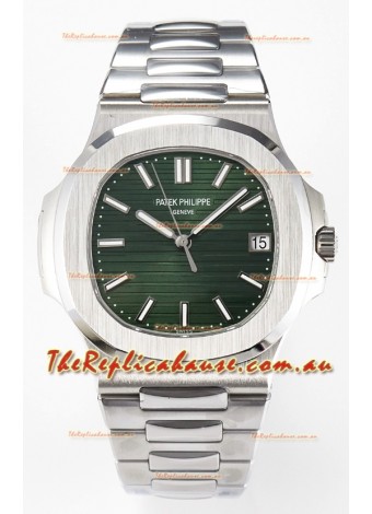 Patek Philippe Super Clone Nautilus 5711 Green Dial 1:1 Mirror Watch 