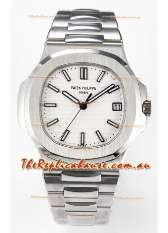 Patek Philippe Super Clone Nautilus 5711G-001 904L Steel White Dial 