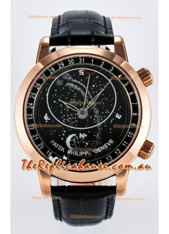 Patek Philippe 6104R Grand Complications Superclone Watch in Rose Gold