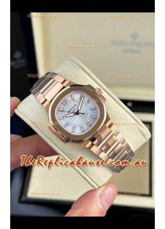Patek Philippe Nautilus Super Clone 7010/1GR-011 32MM 1:1 Mirror Replica 