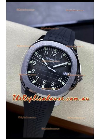 Patek Philippe Aquanaut 5167A-001 Swiss Replica 904L Steel - 1:1 Mirror Edition