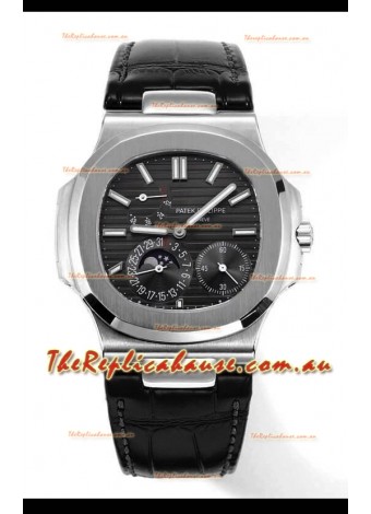 Patek Philippe Nautilus 5712/1A 1:1 Quality Swiss Replica Watch in Grey Dial