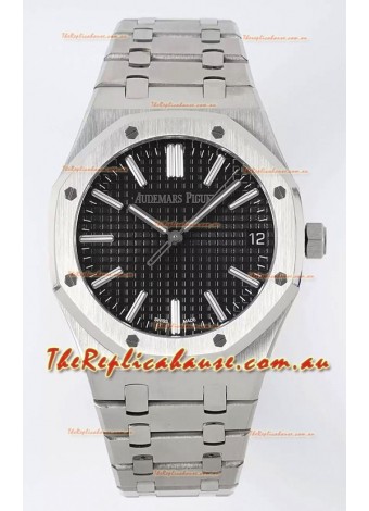 Audemars Piguet Royal Oak 15510 41MM 50th Anniversary Black Dial 904L Steel 1:1 Mirror Replica