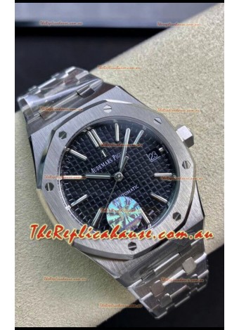 Audemars Piguet Royal Oak 15450 37MM Swiss Calibre 3120 Movement in 904L Steel Casing Black Dial 