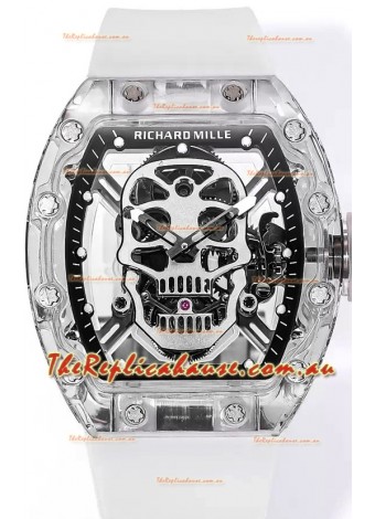 Richard Mille RM52-01 Sapphire Casing with Genuine Tourbillon Movement 1:1 Ultimate Replica