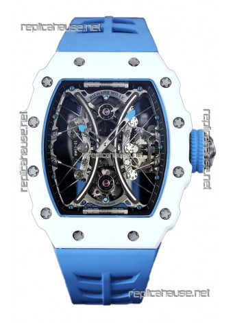 Richard Mille RM53-01 Pablo Mac Donough White TPT Case Swiss Replica Watch