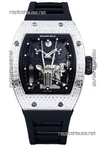 Richard Mille RM51-05 Oryx Dial Stainless Steel Watch in Swiss Automatic Movement