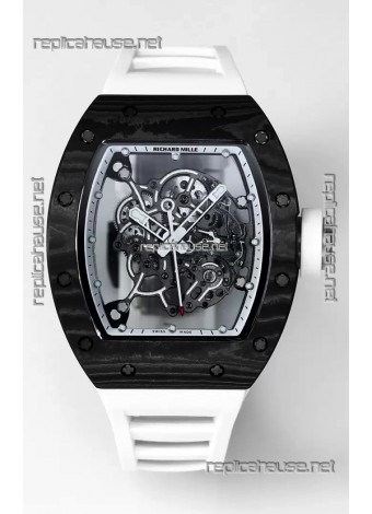 Richard Mille RM055 Black Carbon Casing 1:1 Superclone Genuine Tourbillon Watch 