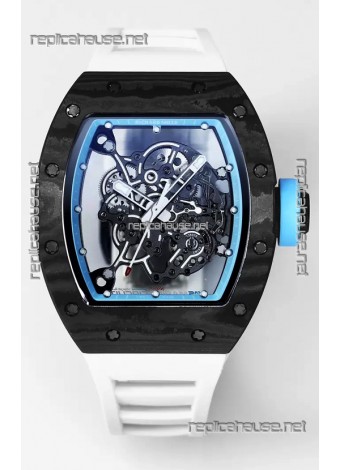 Richard Mille RM055 Black Carbon Casing 1:1 Superclone Genuine Tourbillon Watch 