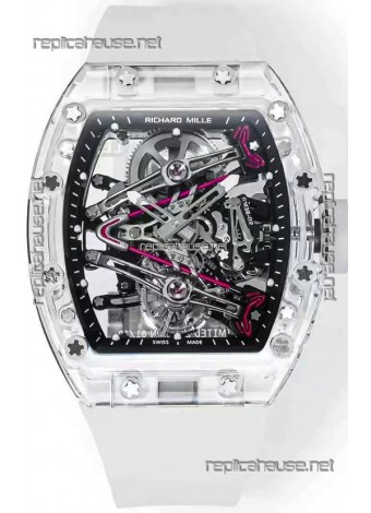 Richard Mille RM38-02 Sapphires Bubba Watson Genuine Tourbillon Movement 1:1 Mirror Replica