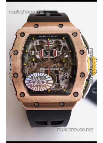 Richard Mille RM011-03 Felipe Massa 1:1 Mirror Quality One Piece Titanium Lightweight Case